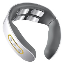 Heated Neck Massager for Pain Relief with 6 Modes, 9 Intensity Levels, Auto-Shutoff, Portable Design for Home, Office B