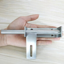 3X Stainless Steel Bolt 304 Heavy-Duty Left and Right Bolts Sliding Bolt Door Lock