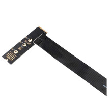 Dual Protocol PCIE4.0 M.2 M Key NVME Extension Cable Riser Card for 2230 2242 2260 2280 M.2 PCI-E / M2 NGFF SSD:B