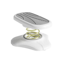 Alongador de Tornozelo e Pé, Escolha Perfeita para um Melhor Banheiro, Banco com Pedal, para Evacuação Ideal, Cinza