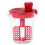 Manual Salad Dressing Mixer with Egg Separator - Multi-Function Kitchen Gadget for Dressings, Sauces, and Oils B 1