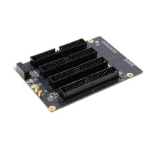 Placa de Desarrollo FPGA con Placa de Expansión FMC A 40 Pines, Tarjeta Hija FMC-