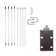 RE-05 10-1300MHz Antenna Bracket Ground Redical for Mobile Radio SO239-SO239 Antenna Strengthen for Base Station(A)