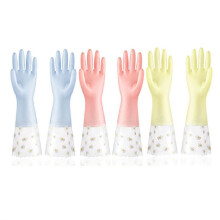 Afwashandschoenen 3 Paar - Herbruikbare Rubberen Handschoenen Antislip Wasserij Keuken Tuinieren Huishoudhandschoenen 42CM