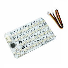 CardKB V1.1 50-Key QWERTY Keyboard Unit with ATMega8A MCU, I2C, RGB LED, Programmable for UIFlow (MEGA8A)