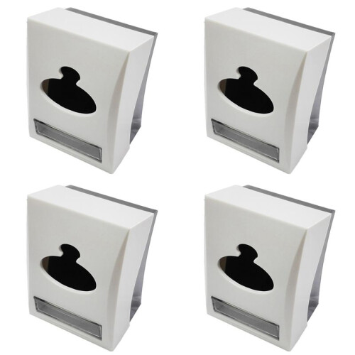 4X Soporte de Rollo de Papel para Hotel