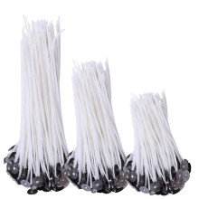 150Pcs Natural Candle Wicks, 50Pcs 8 Inch Candle Wicks, 50Pcs 6 Inch Candle Wicks, 50Pcs 4 Inch Candle Wicks, Low Smoke Natural Cotton Core For Candle