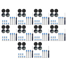 100X GummiföTter med Skruvar Bottenskruvmejselsats för  PRO A1278 A1286 A1297 13, 15, 17 (Ej för Retina-Skärmar)