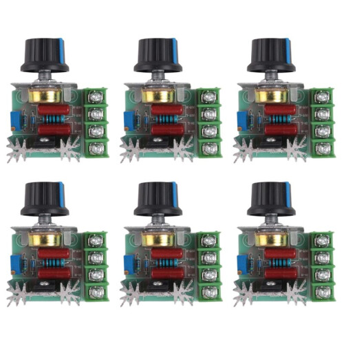 6X Regulator of Voltage Controller Speed Dimmer SCR 2000W AC 220V