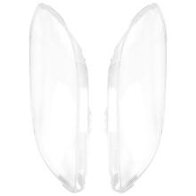 1 Pair Car Left & Right Front Headlight Cover Waterproof Clear Headlight Lens Shell Cover, for 3 2006-2012
