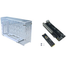 Pour Carte Graphique Externe Oculink/M.2 NVMe pour Ordinateur Portable, BoîTier EGPU, Station D'Accueil GPU PCIE 4.0 X4 Gen4, Carte D'Extension PIB