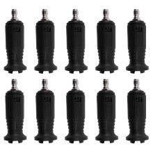 10X Punte Ugello Rondella Ad Alta Pressione Regolabile Strumento Automatico, Modello di Spruzzo Variabile, 1 / 4 Pollice Quick Connect Plug, Lavaggio