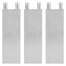 3X Aluminum Water Cooling Block 80X40X12mm Cooler for Computer CPU Radiator