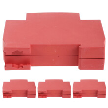4Pièces Coque Extincteur Rapide À Clip Rouge Durable Pour Armoire