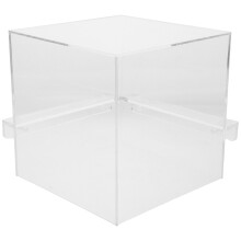Space-Saving Acrylic Vacuum Fish Tank with Water Level Maintenance