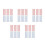 PVC Breaker Panel Labels Colored Self Adhesive Safety Stickers 1
