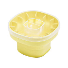 Teleskop-Eiskübel Aus Silikon, Zusammenklappbare Silikonpresse, Selbst Gemachtes Gefrorenes Eis, Aufbewahrungsbox für Haushaltseis.