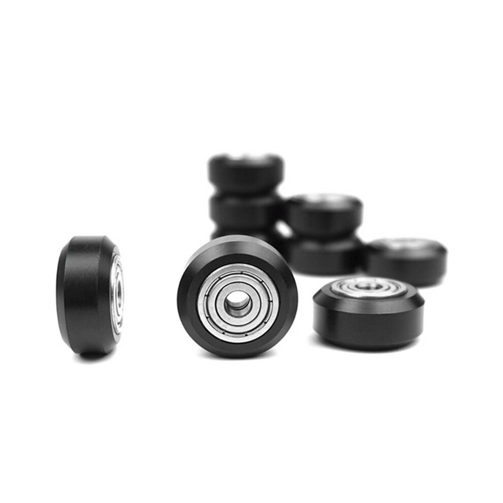 10 Pcs Plastic Wheel Pom With Bearings Models Passive Round Wheel Idler Pulley Gear Perlin Wheel For Cr10 3 4712730742834
