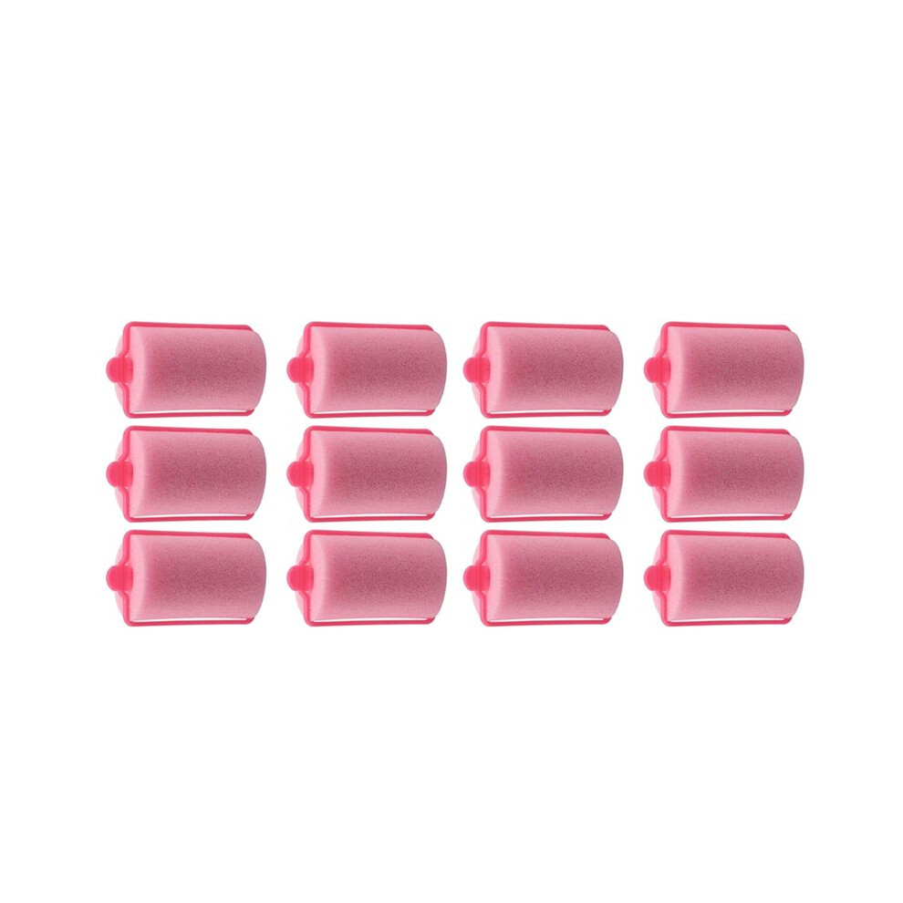 Dark 24Pcs Hair Styling Soft Foam Sponge Rollers Curlers Hairdressing Tool