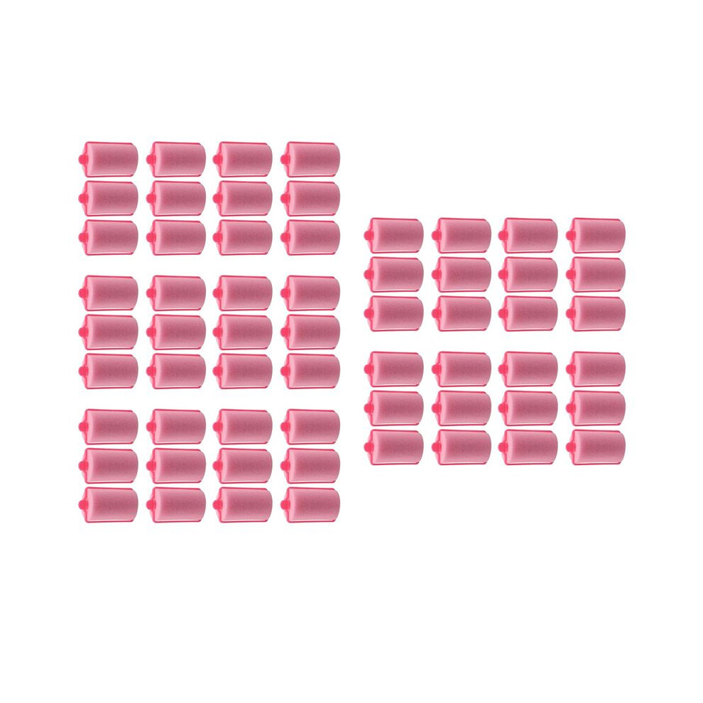 Dark 60Pcs Hair Styling Soft Foam Sponge Rollers Curlers Hairdressing Tool