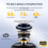 M8 Pro Wireless Lavalier Microphone with LCD Display Charging Box Noise Reduction Mic for Ios Android Live Streaming B 4