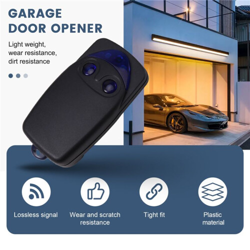 Gate Garage Door Remote Control for Nice Flor Flo2r FLO2R-S Flor-S NICE Rolling Code Handheld Transmitter 1 Pcs 2