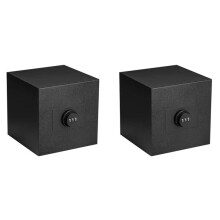 2X Piggy Bank for Adults, Stainless Steel Combination Reusable Safe, Metal Money Box with Combination Lock