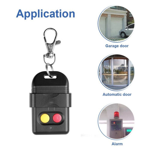 Copy Remote Control Fixed Code 2 Channel Duplicator for Garage Door Opener or Alarm System 330MHz 1