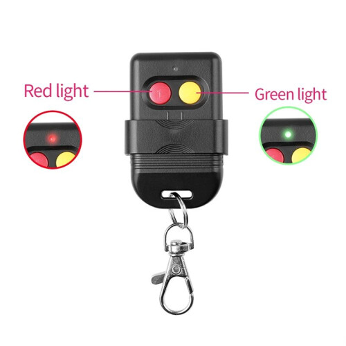 Copy Remote Control Fixed Code 2 Channel Duplicator for Garage Door Opener or Alarm System 330MHz 2