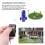 Copy Remote Control Fixed Code 2 Channel Duplicator for Garage Door Opener or Alarm System 330MHz 5