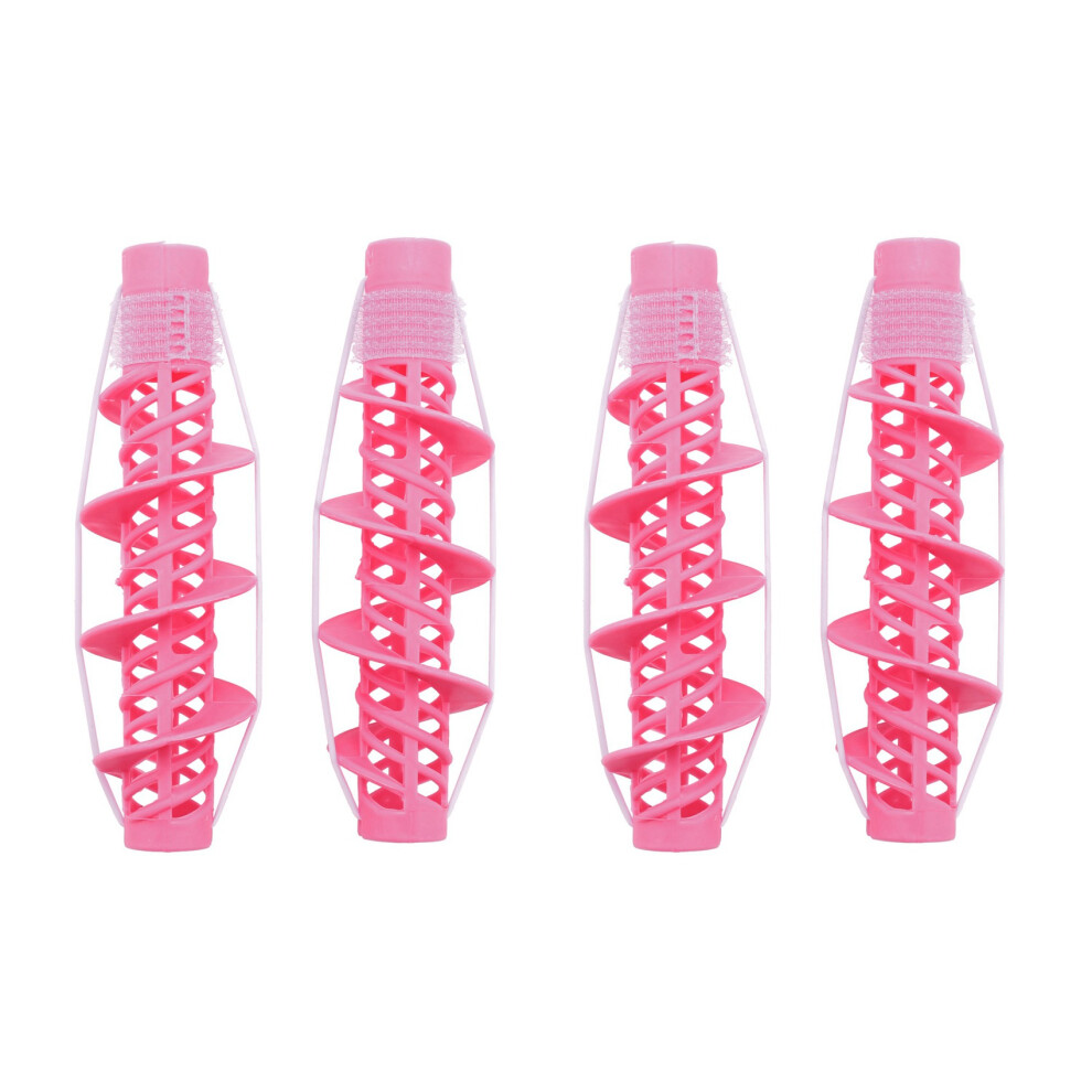 4Pcs Hair Styling Tools Hair Care Natural  Wave Curls Rollers Curlers Curling Styling Tool