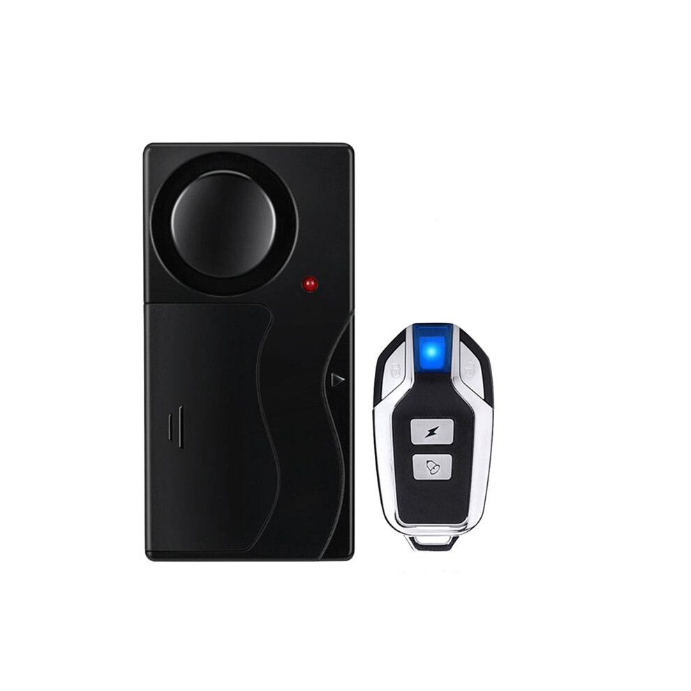Anti Theft Vibration Window Door Alarm With Remote Control Alarms Sensitivity Adjust For Bike Car Scooter 4713343529102