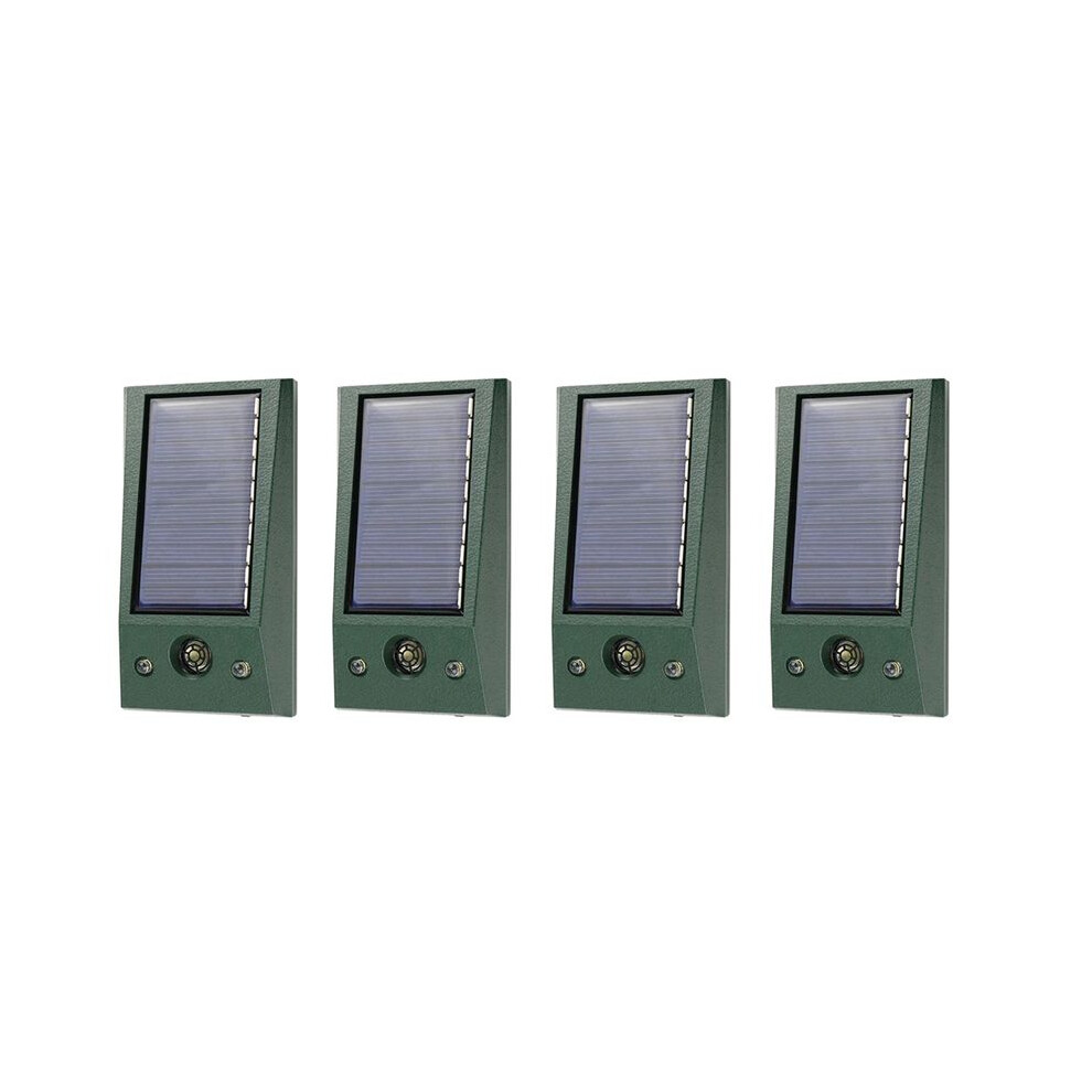 4X Ultrasonic Animal Outdoor Pest Bird Repellent With Motion Strobe And Intruder Alarm 6031011494049