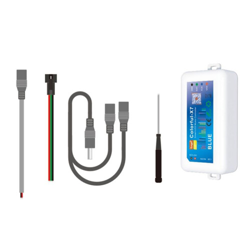 RGB LED Strip Light Controller DC5V-24V Tuya  Music Controller Ambient Light Controller  App Control 2