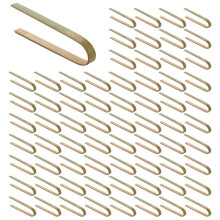 720 Pack Bamboo Tongs, 4 Inch Disposable Tongs, Eco-Friendly Disposable Bamboo Utensils Toast Tongs