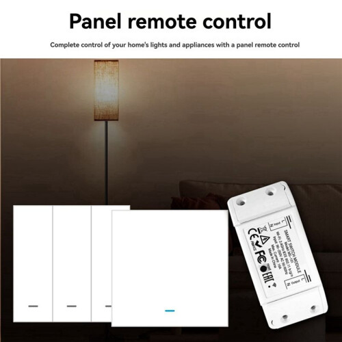 16A    with 3 Group Panel Remote Control Industrial-Grade  Tuya  Home Relay Breaker 2