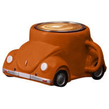 Funny Shaped Coffee Mug Fashion Handmade Beetle-Shaped Coffee Cup Car-Shaped Tea Cup for Car Fans B