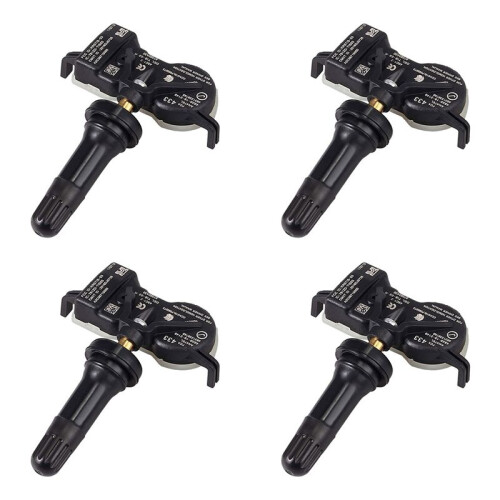 4X DäCktryckssensor TPMS 68313387AB för  Grand Cherokee Compass  Durango  500X