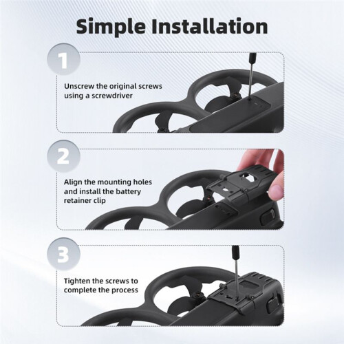 Drone Battery Buckle for  AVATA 2  Battery Buckle Battery Dropper Protective Case Fixed Battery Accessory B 2