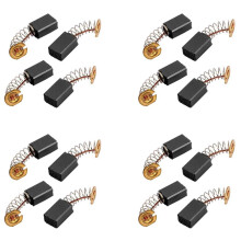 8 Pairs 12 X 9 X 6 mm Coal Brushes Electric Tool for Electric Percussion Motor