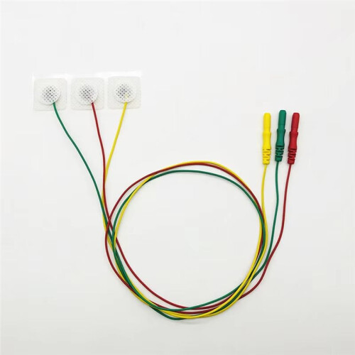 Disposable Electrode Patch with Wire DIN Electrode Cable with 3 Lead 1