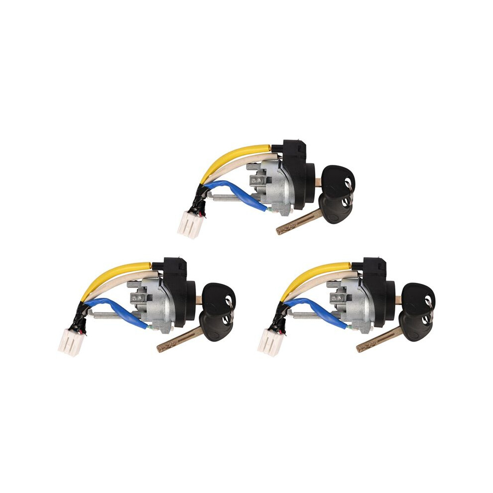 3X Ignition Lock Cylinder And 6 Keys For 11-15 Optima 13-17 Rio 81900-1Wk00 6032879187357