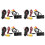 4X Car Parking Mirror Camera for  3/5/7 Series E53 E39 E46 E53 X5 X3 X6 1