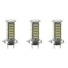 3 White H7 12V 102 SMD LED Headlight Car Lamp Bulb Light Lamp