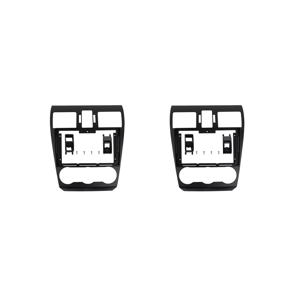 2Pcs 9 Inch Radio Fascia For Forester Impreza Xv Crosstrek Wrx Levorg Stereo Player Panel Dash Mount Kit Frame 6034107105744
