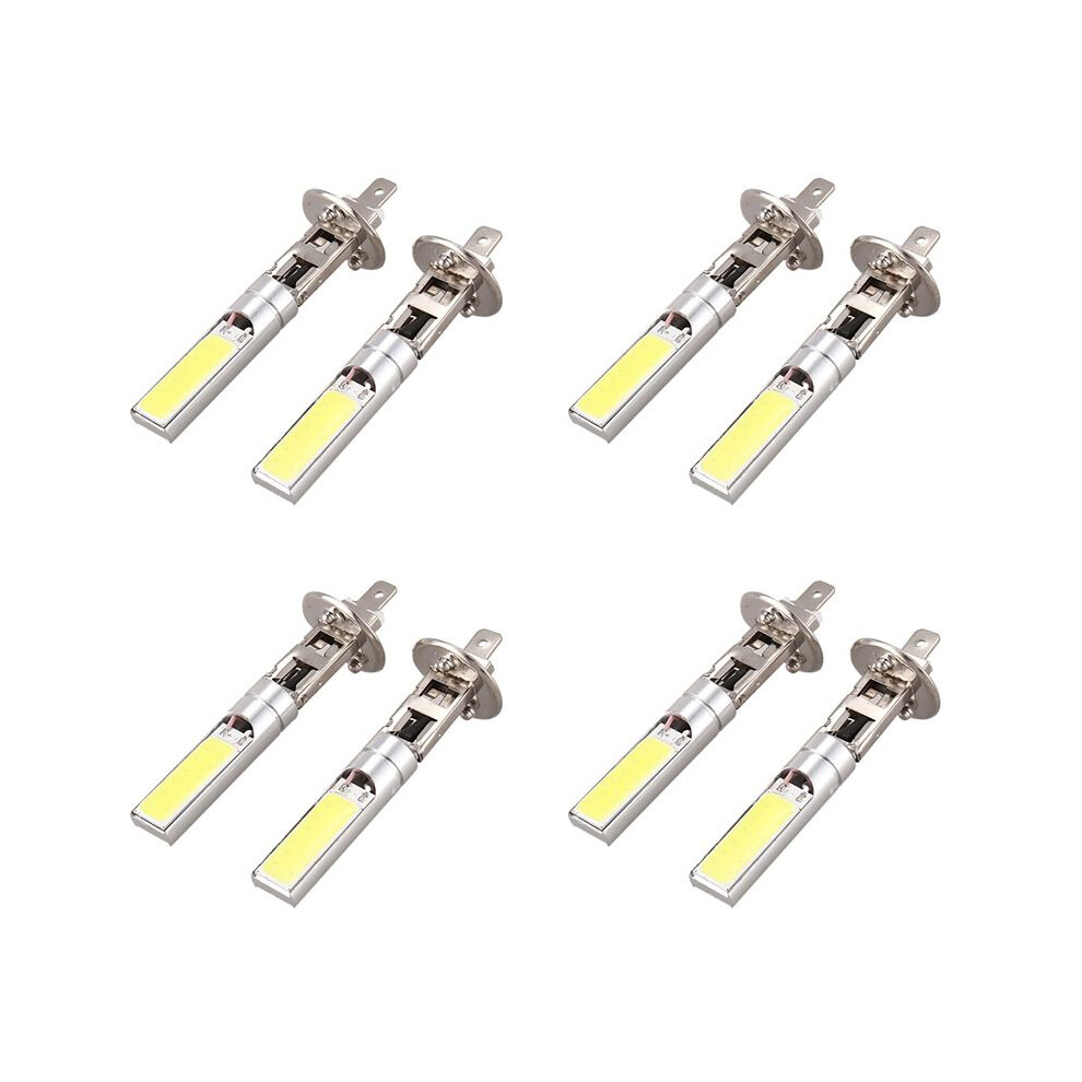 8X H1 Xenon 6000K 7.5W Cob Led Smd Drl Driving Fog Bulb White/Light 4712225317530