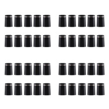 40 Pcs Ferrules 9.5X19X13.4MM Shaft Sleeve Adapter Shafts Accessories Equipment