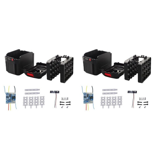 2X for -Battery Case Storage Box Shell PCB Charging Board for -Battery Case Power Tool Accessories,20 Cores