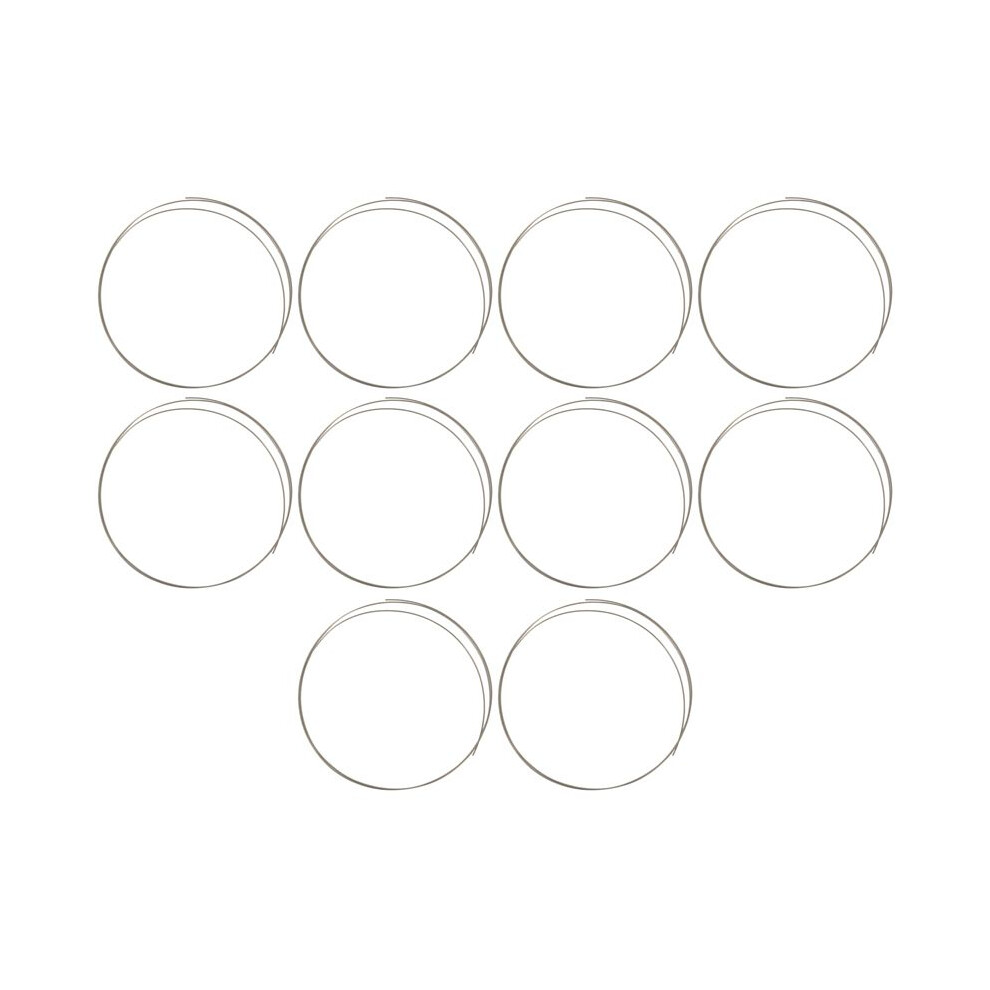 10Pcs 8 Feet Cupronickel Fret Wire Fingerboard Frets 2.9Mm Width For Bass 6034013937224