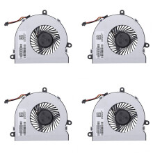 4X Laptop Cpu KylfläKt för  Notebook  15-Ac 15-A 15-Af 250 G4 15-Ac121Tx 15-Ac121Dx 813946-001 Dc28000Gaf0Fcc2 Dfs561405 Cooler Radiator
